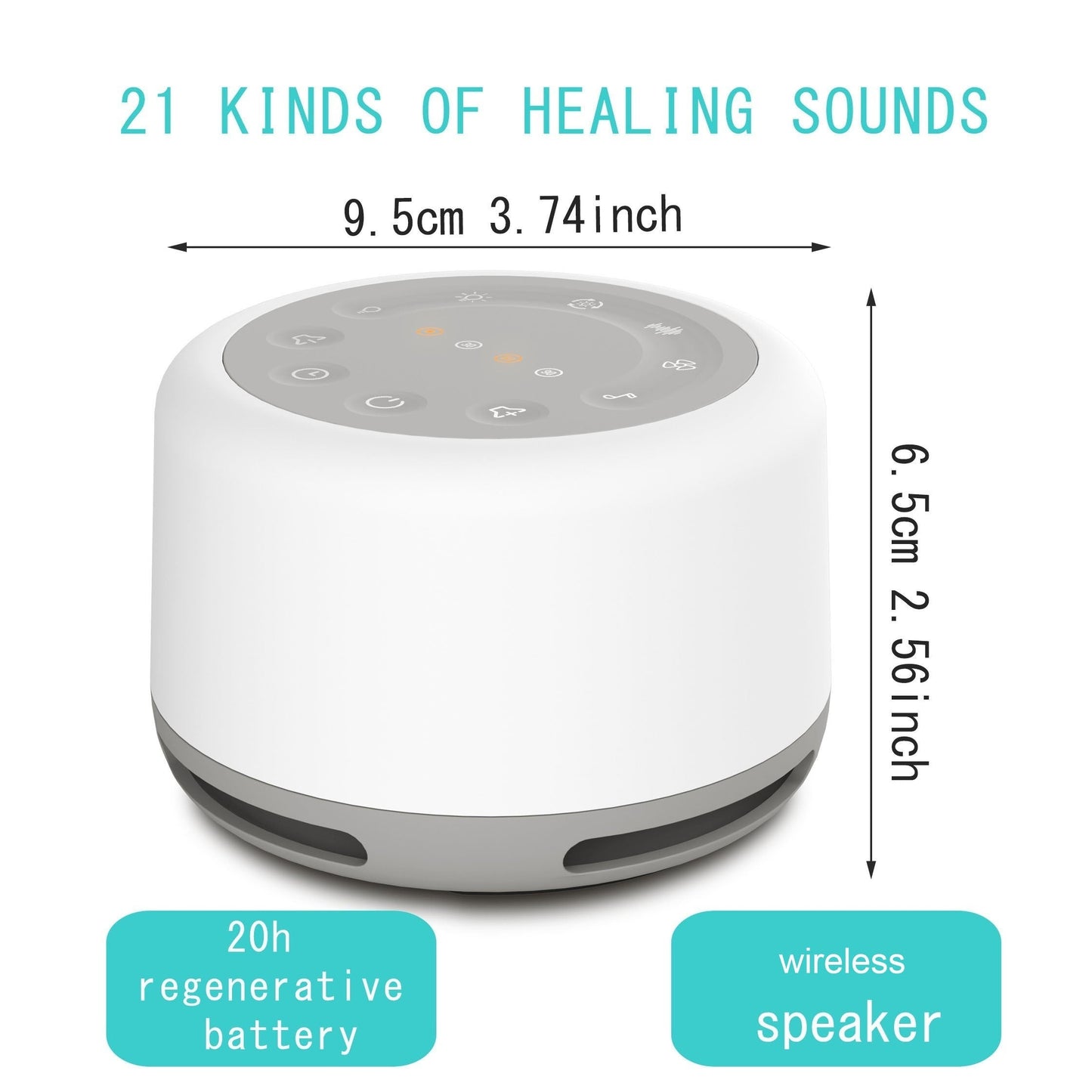 DreamGlow™ Sound & Light Soother