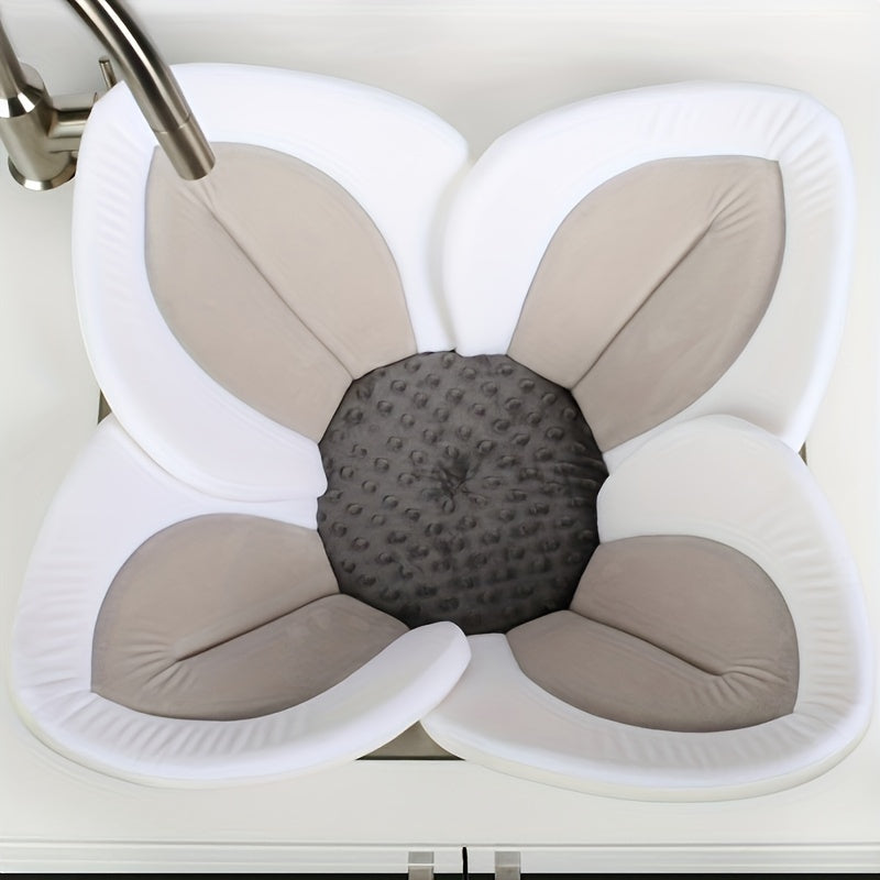 BloomBathe™ – Soft & Safe Cartoon Flower Bath Mat for Babies