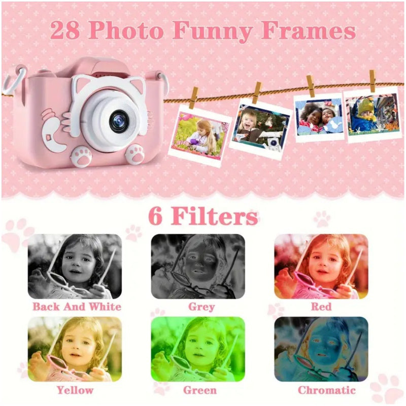 KidCam™ HD Dual Camera – Fun, Durable Camera for Young Explorers