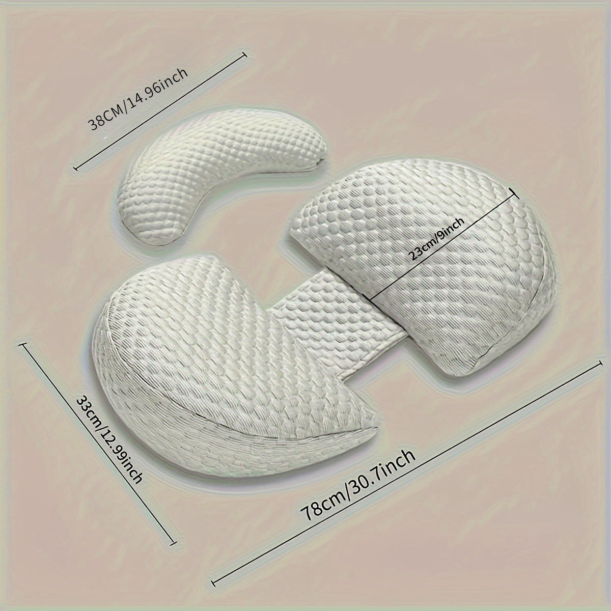 Dimpley DreamCurve™ Pregnancy Support Pillow
