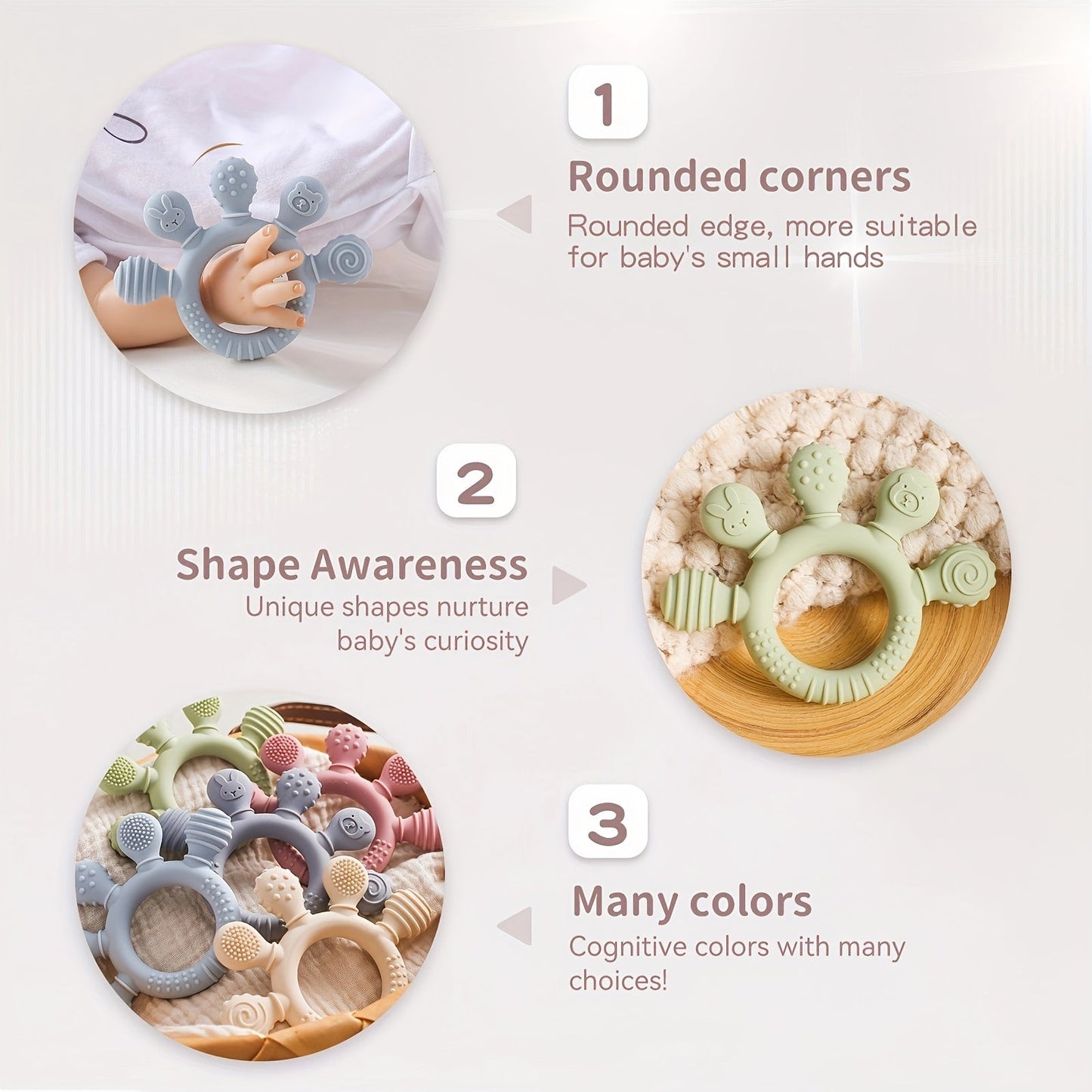ChewPal™ Sensory Teething Ring