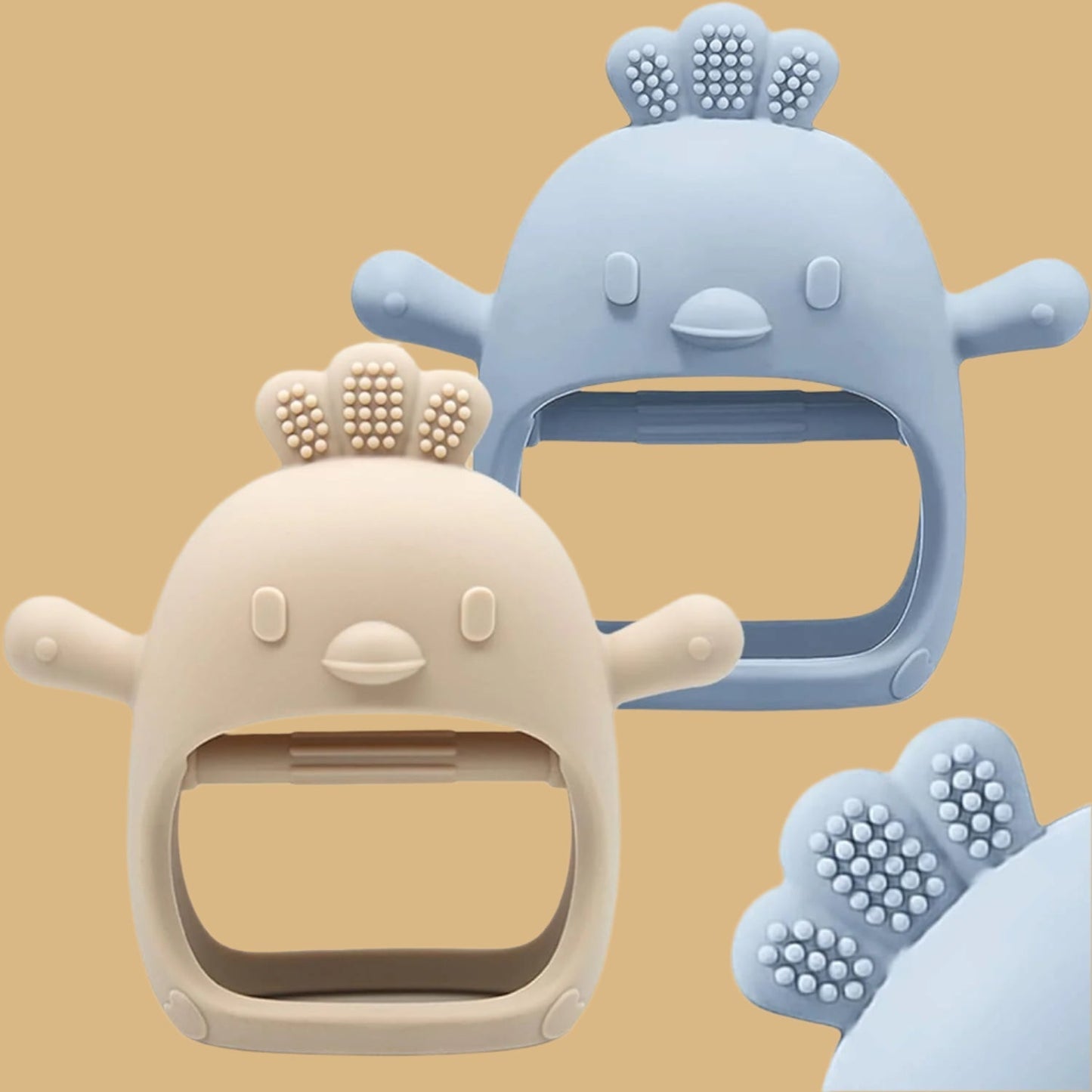 ChickyChew™ Silicone Baby Teether