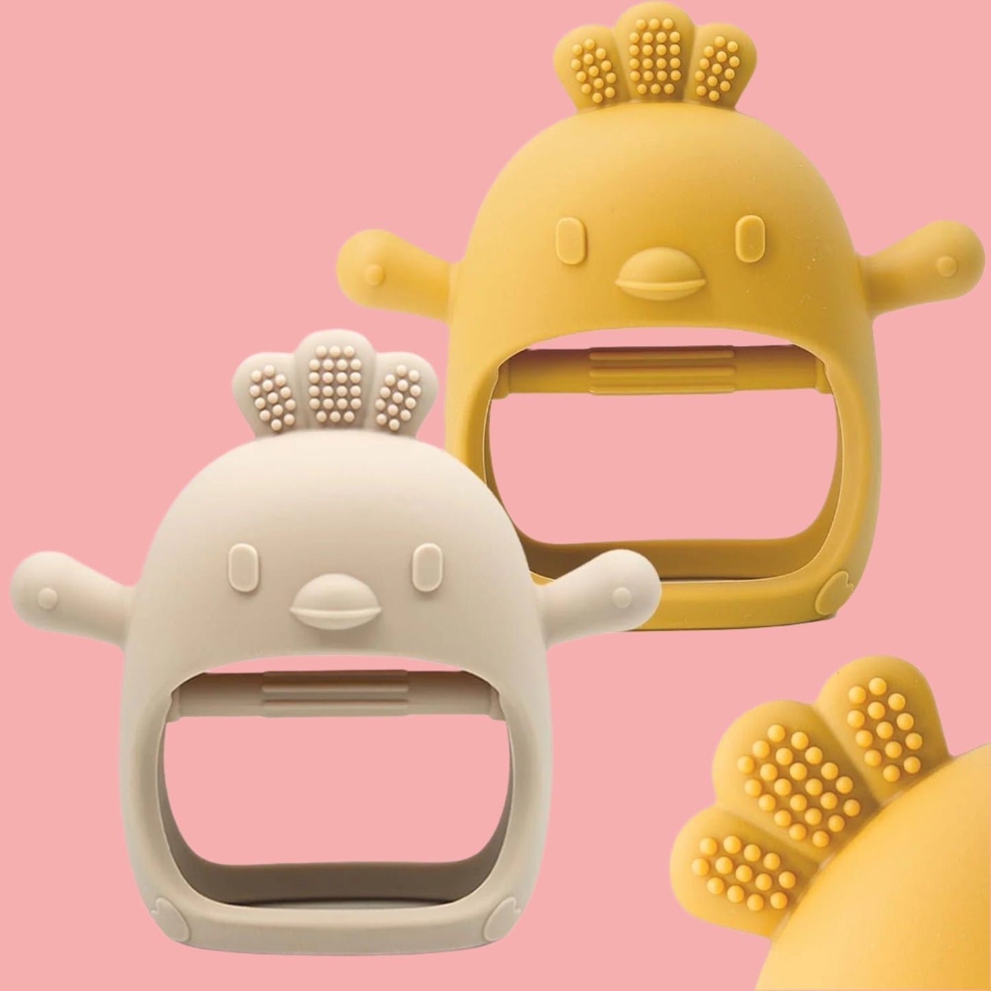 ChickyChew™ Silicone Baby Teether