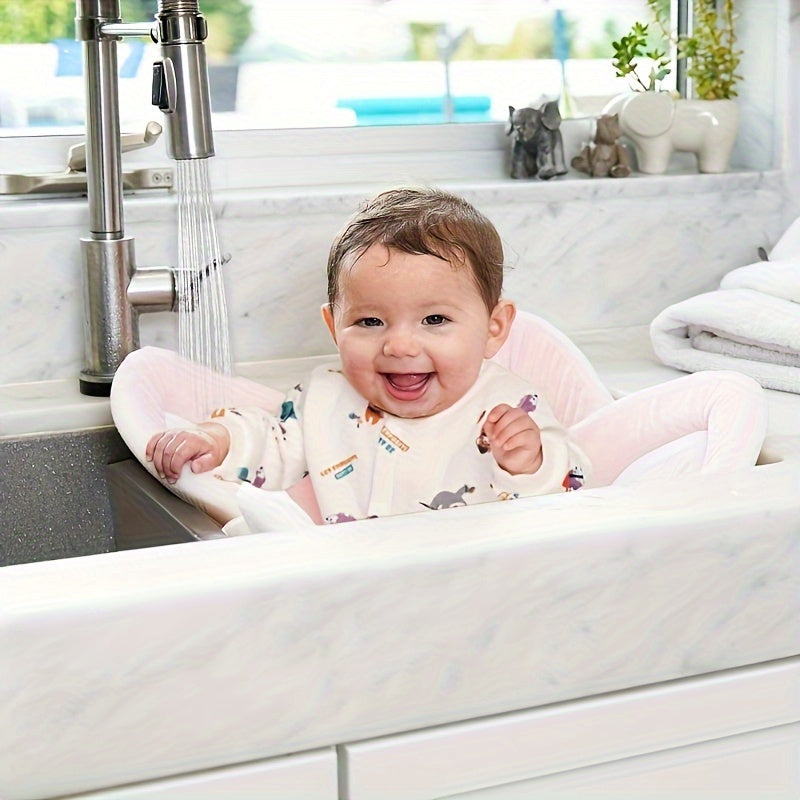 BloomBathe™ – Soft & Safe Cartoon Flower Bath Mat for Babies