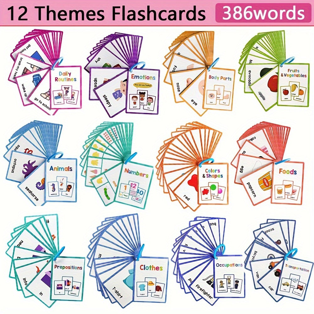 Early Learning Flash Cards – Montessori Language Builder Set