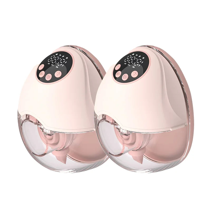 Hands-Free Double Sealed Silicone Electric Breast Pump