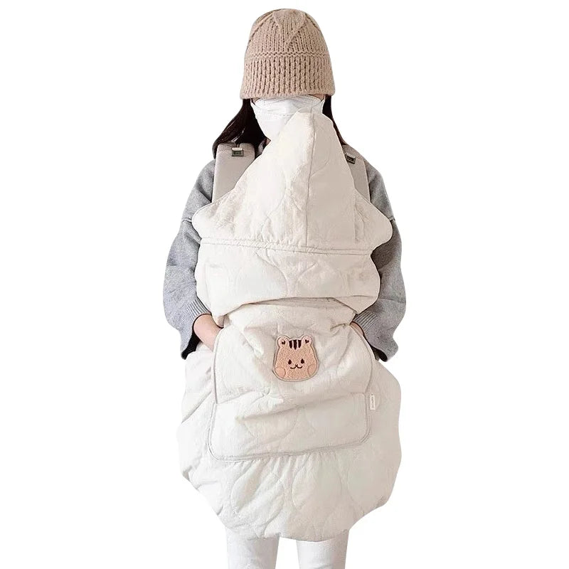 CozyCub Hooded Blanket