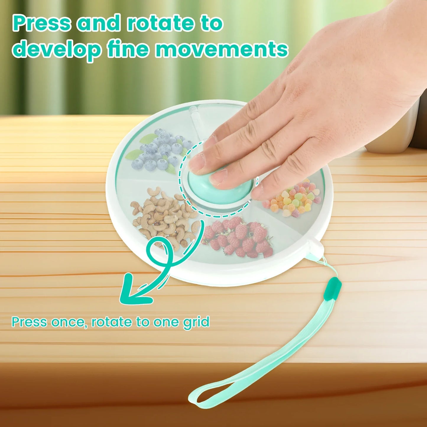 Rotating Snack Spinner