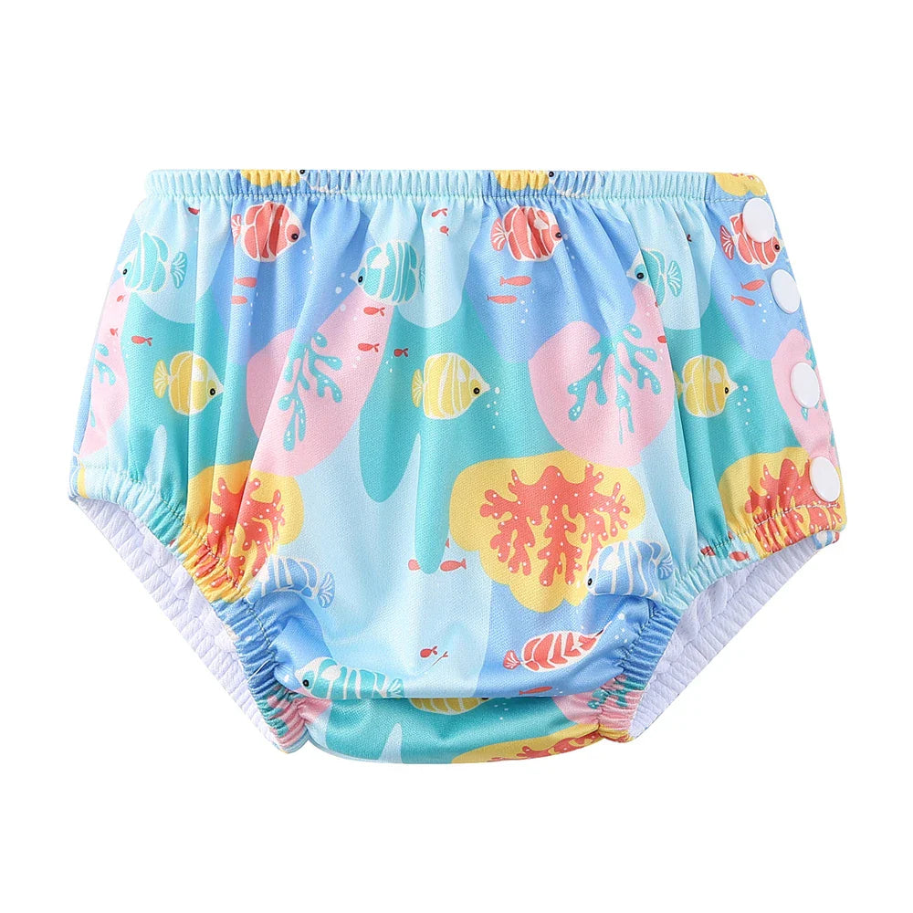 BabyLand Waterproof Swim Diaper – Reusable Pool Pant for Babies