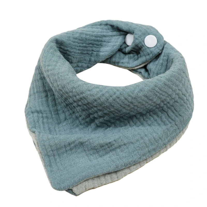 DribbleBloom™ Bandana Bibs – Soft, Stylish & Super Absorbent
