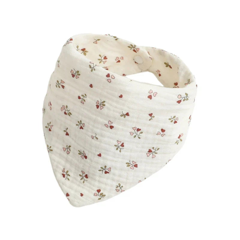 DribbleBloom™ Bandana Bibs – Soft, Stylish & Super Absorbent