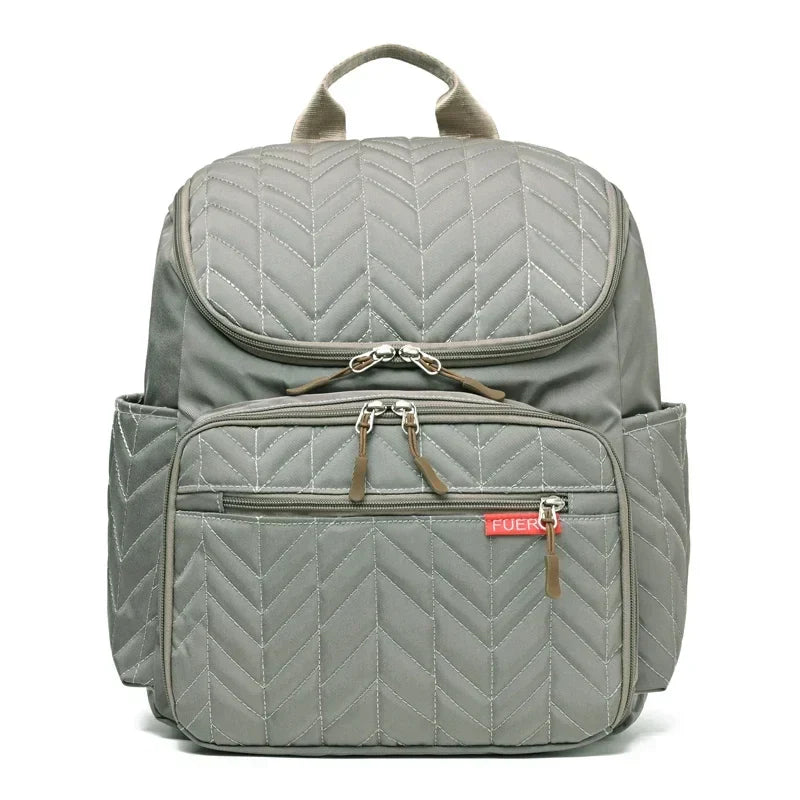 FeatherLite™ Quilted Diaper Backpack