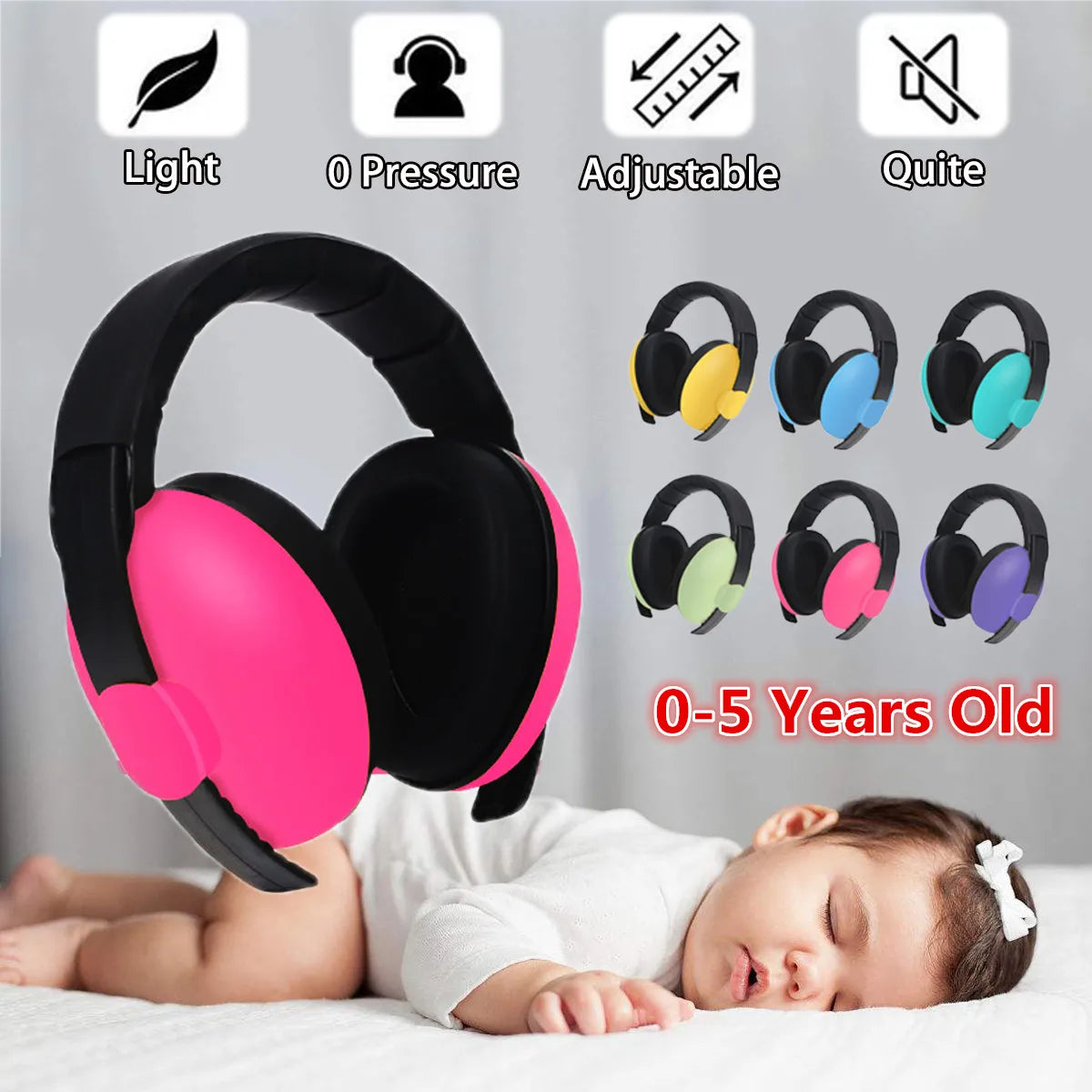 HushBuds™ Noise-Reducing Earmuffs
