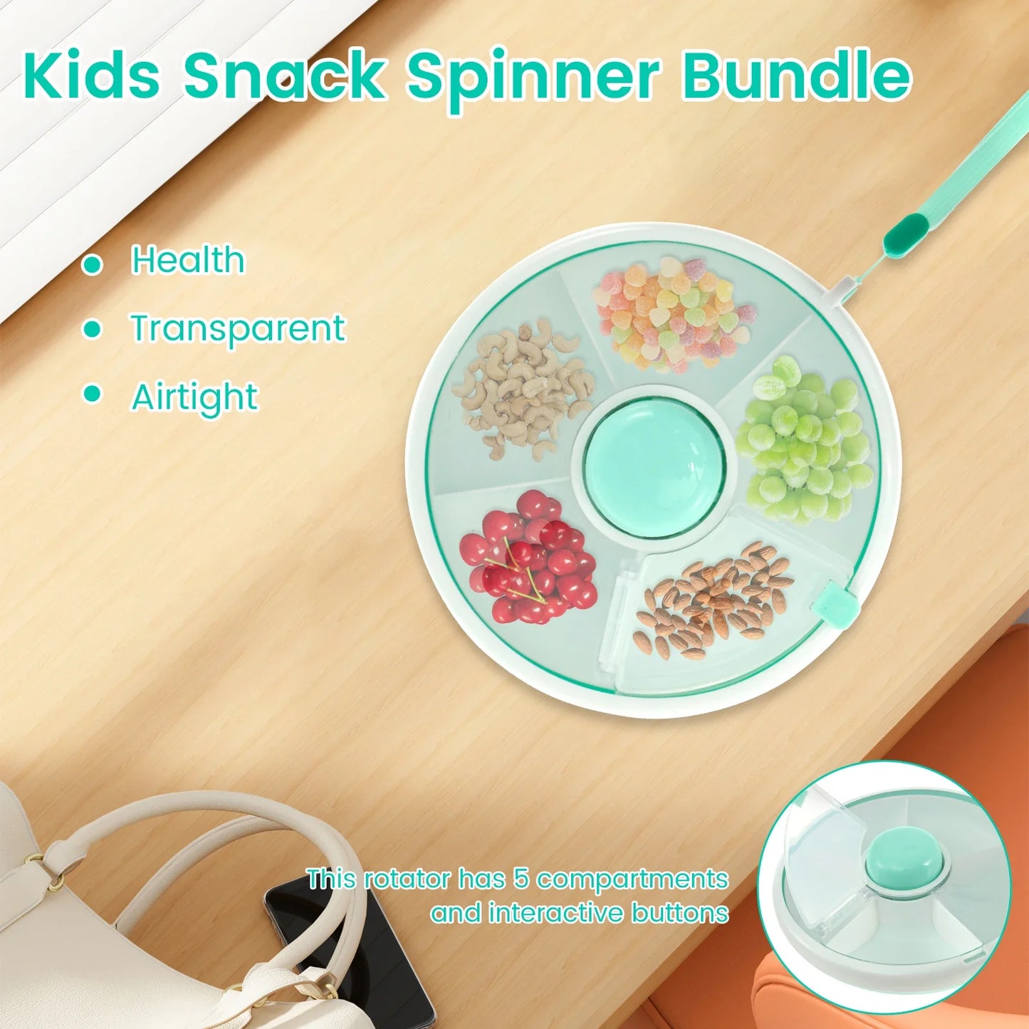 Rotating Snack Spinner