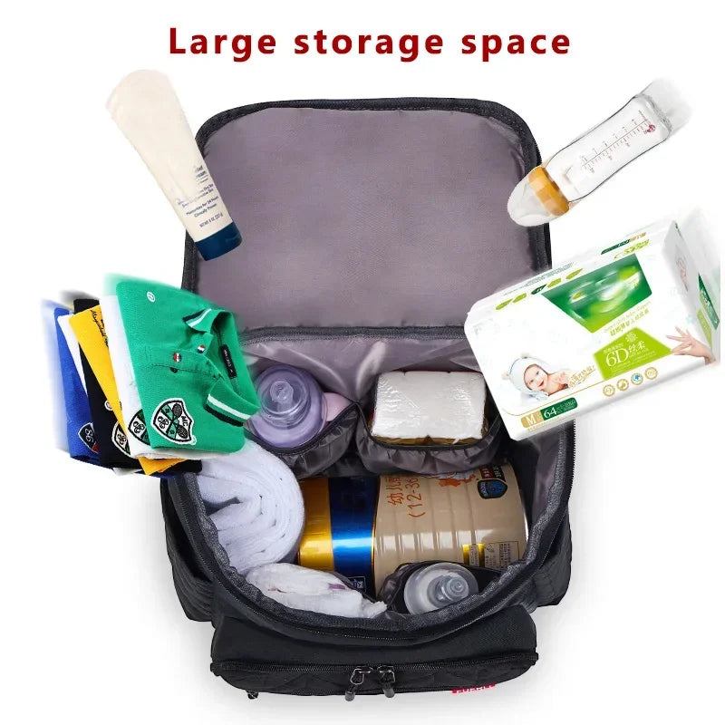 FeatherLite™ Quilted Diaper Backpack