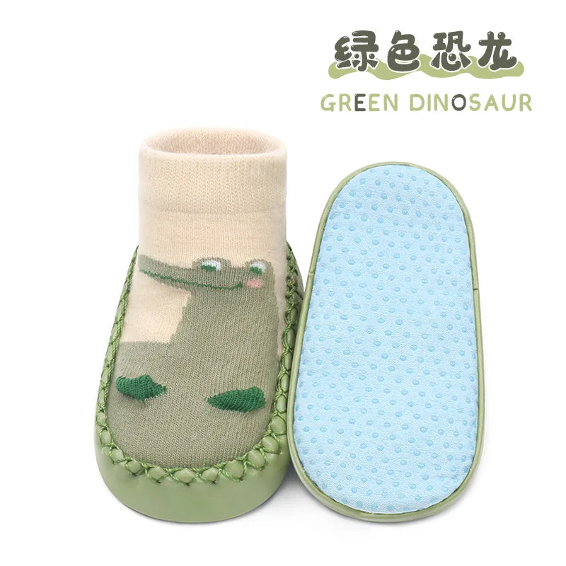 TinySteps Non-Slip Sock Shoes – Soft Sole Baby Walkers
