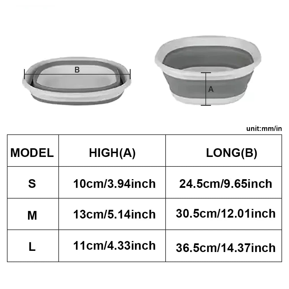 FoldEase™ Portable Wash Basin