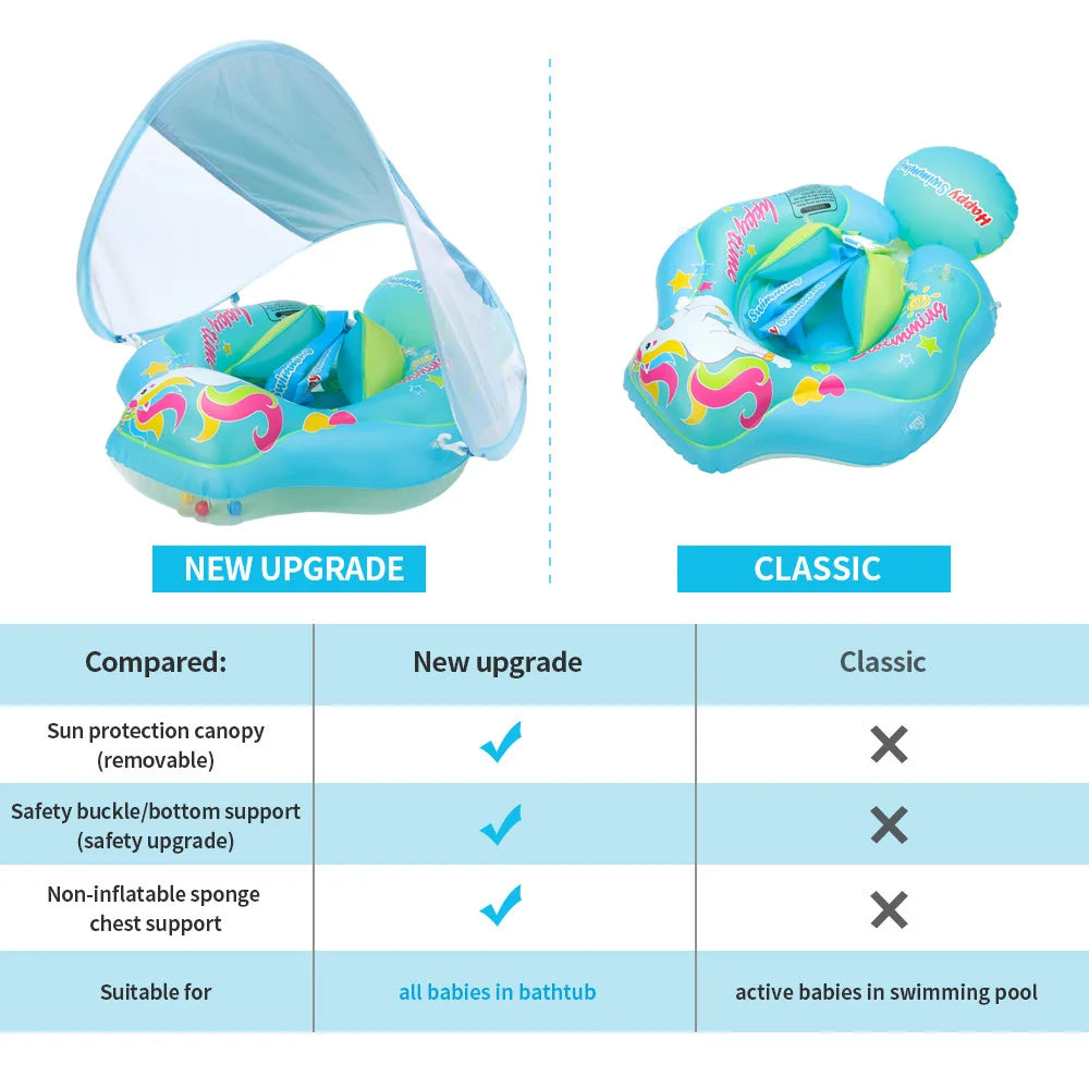 SunFloat™ Baby Pool Float with Canopy