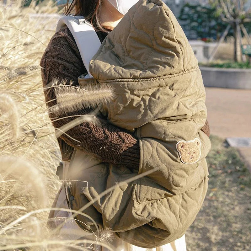 CozyCub Hooded Blanket