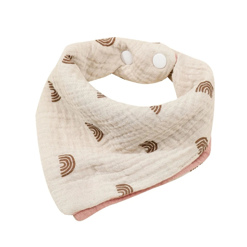 DribbleBloom™ Bandana Bibs – Soft, Stylish & Super Absorbent