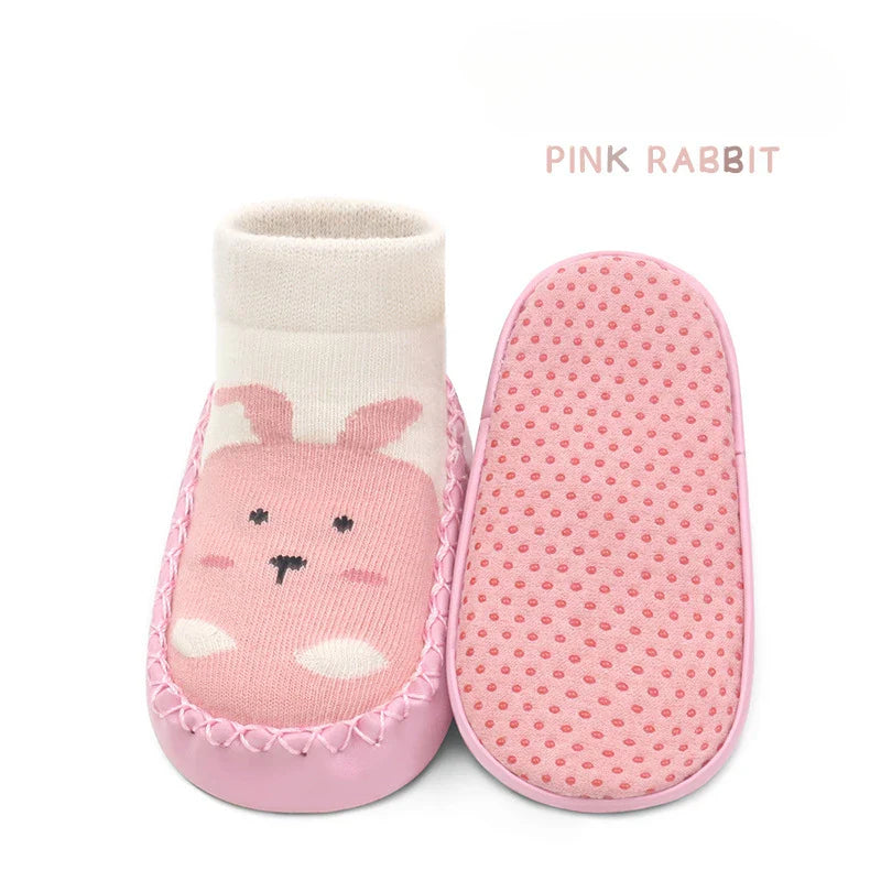 TinySteps Non-Slip Sock Shoes – Soft Sole Baby Walkers