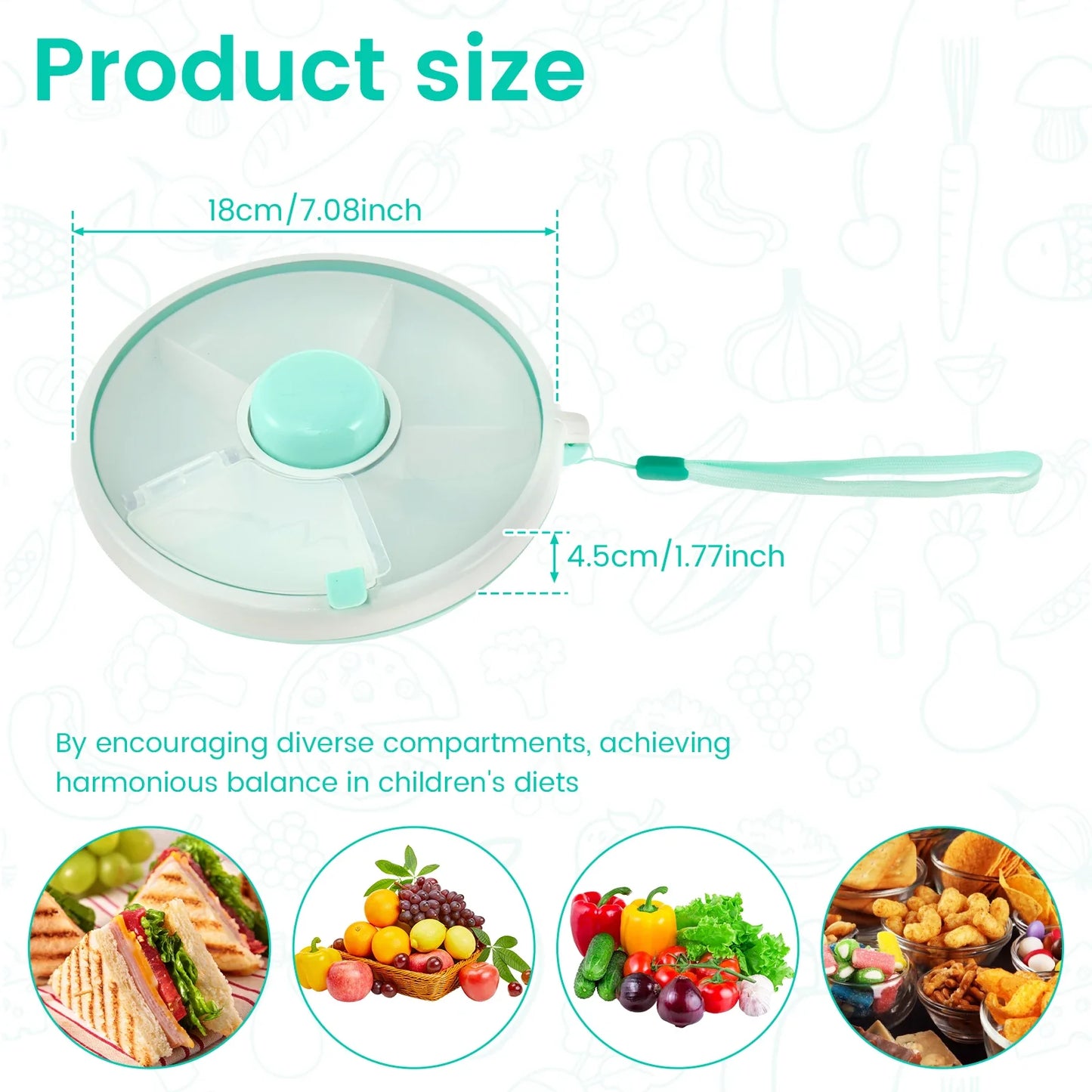 Rotating Snack Spinner