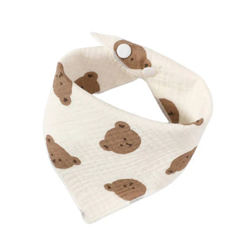 DribbleBloom™ Bandana Bibs – Soft, Stylish & Super Absorbent