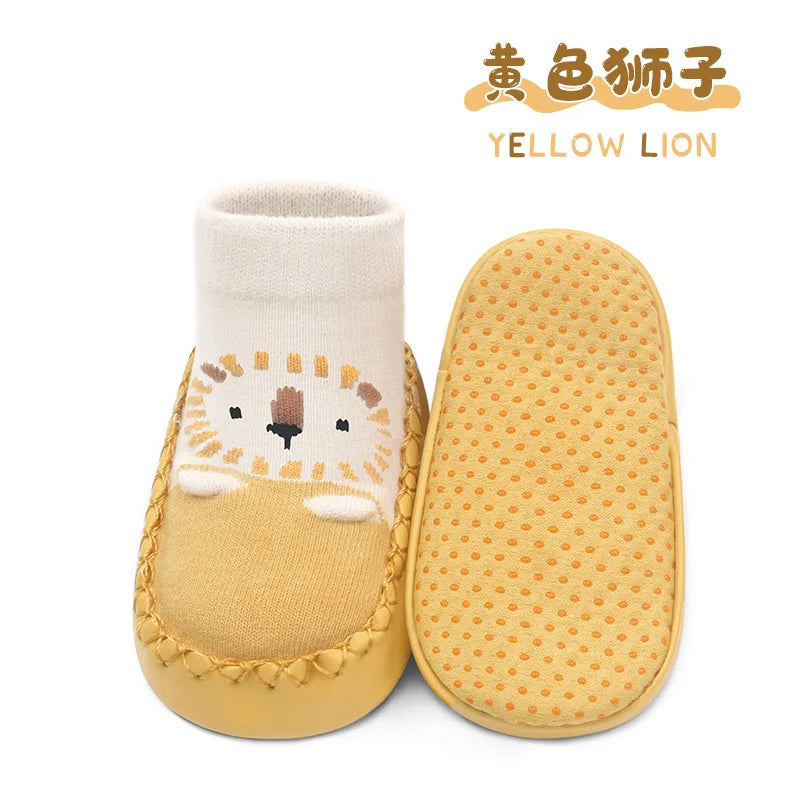 TinySteps Non-Slip Sock Shoes – Soft Sole Baby Walkers