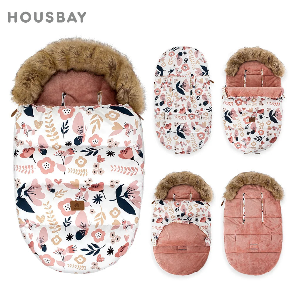 Cozy Universal Winter Footmuff – Infant Stroller Sleeping Bag