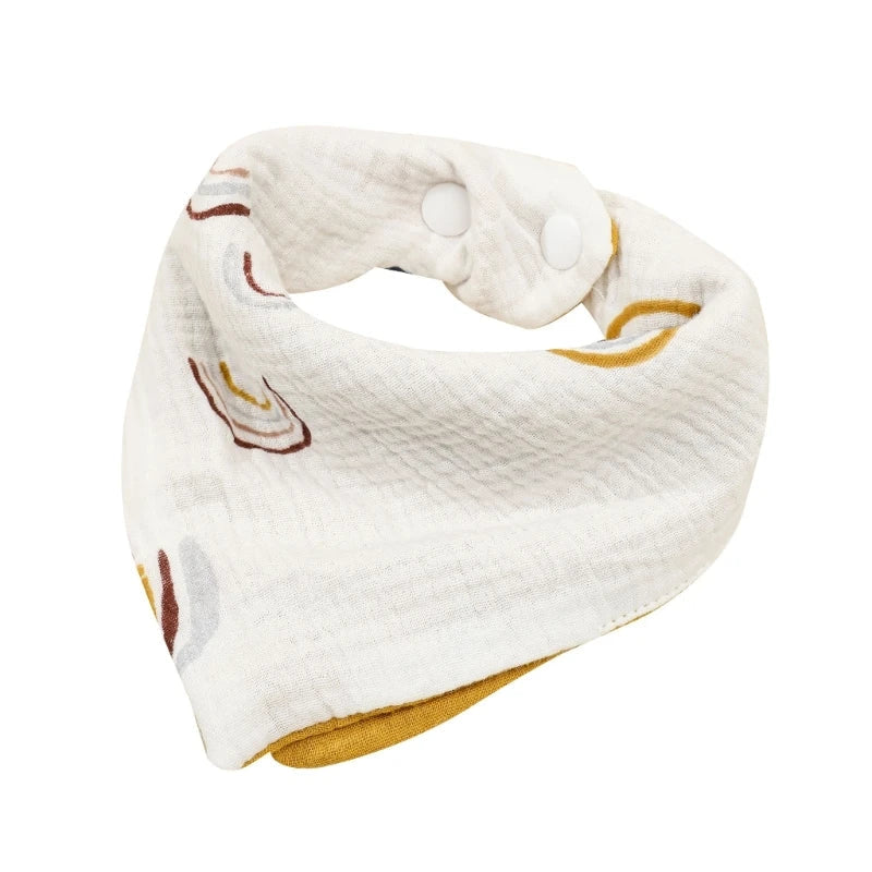 DribbleBloom™ Bandana Bibs – Soft, Stylish & Super Absorbent
