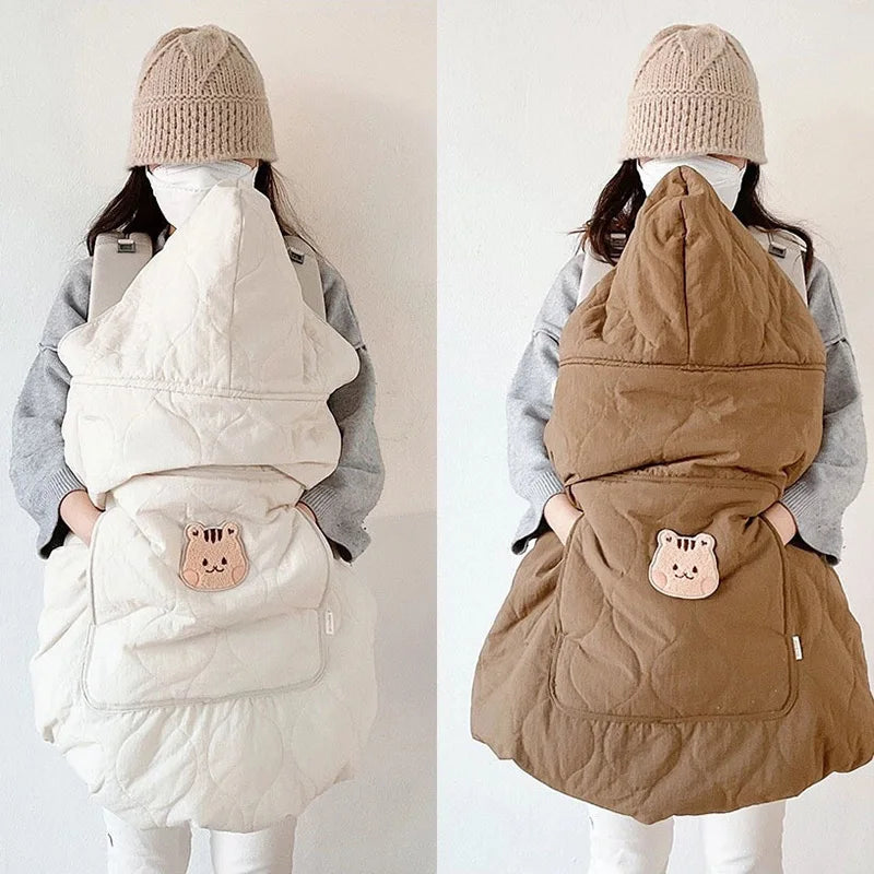 CozyCub Hooded Blanket