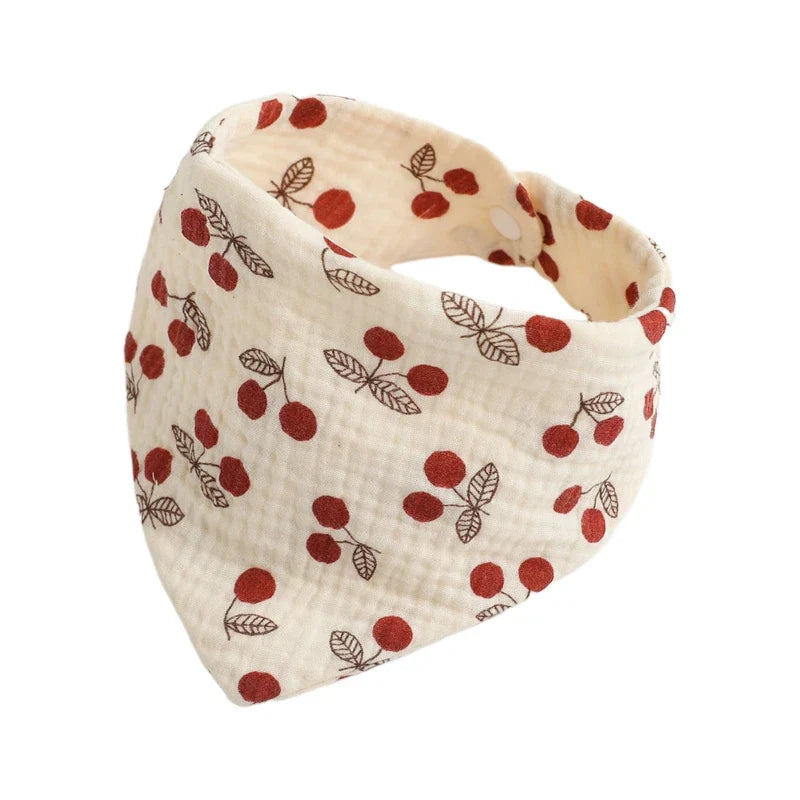 DribbleBloom™ Bandana Bibs – Soft, Stylish & Super Absorbent