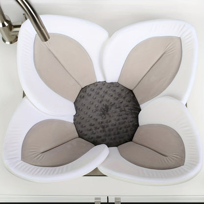 BloomBathe™ – Soft & Safe Cartoon Flower Bath Mat for Babies