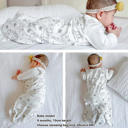 BearHug Summer Sleep Sack – Lightweight Baby Sleeping Bag (3–18 Months)