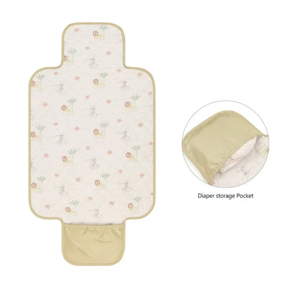 Travel-Friendly Baby Diaper Changing Mat & Nursing Pad