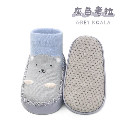 TinySteps Non-Slip Sock Shoes – Soft Sole Baby Walkers