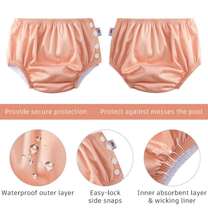 BabyLand Waterproof Swim Diaper – Reusable Pool Pant for Babies