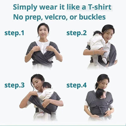 CuddleWrap – Effortless Babywearing Tee