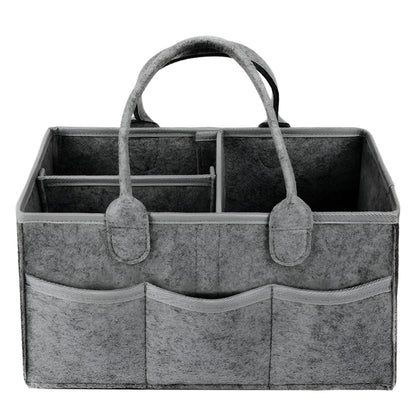 TidyTote™ Felt Diaper Caddy Organizer