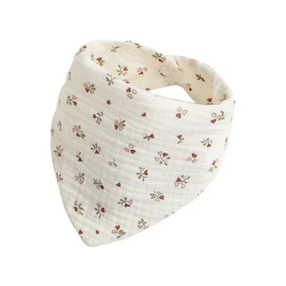 DribbleBloom™ Bandana Bibs – Soft, Stylish & Super Absorbent