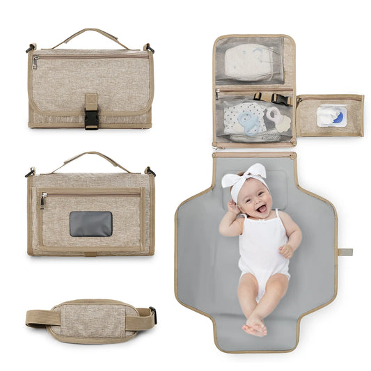 SwiftChange 3-in-1 Portable Diaper Changing Pad
