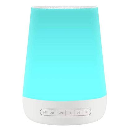 DreamGlow™ White Noise Machine – Soothing Sounds & Night Light Magic