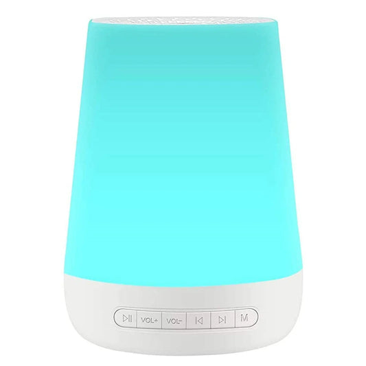 DreamGlow™ White Noise Machine – Soothing Sounds & Night Light Magic