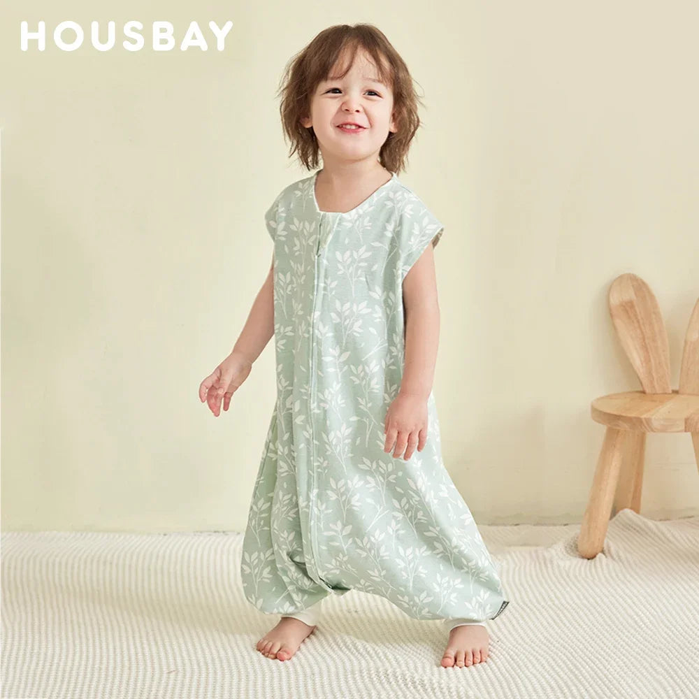 Cotton Sleep Sack – Lightweight Jumpsuit for Kids
