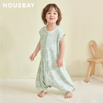 Cotton Sleep Sack – Lightweight Jumpsuit for Kids