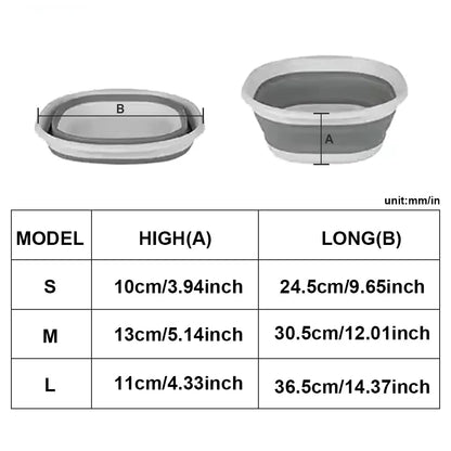 FoldAway Wash Basin