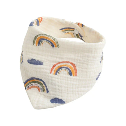 DribbleBloom™ Bandana Bibs – Soft, Stylish & Super Absorbent