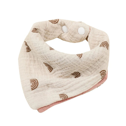 DribbleBloom™ Bandana Bibs – Soft, Stylish & Super Absorbent