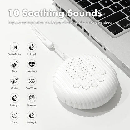 SnoozeMate™ Portable White Noise Machine