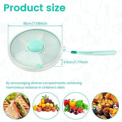 SnackWhirl™ Spinner – Fun, Mess-Free Munching for Kids
